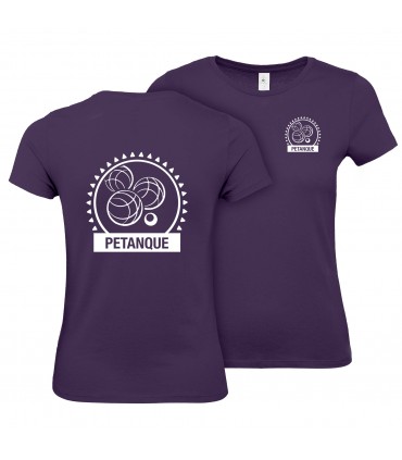Katoen T-Shirt Dames CGTBE1W02T + Logo's