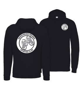Sweatshirt met Kap Volwassene CGWUIBE121 + Logo's