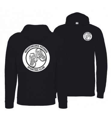 Sweatshirt met Kap Volwassene CGWUIBE121 + Logo's