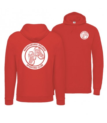 Sweatshirt met Kap Volwassene CGWUIBE121 + Logo's