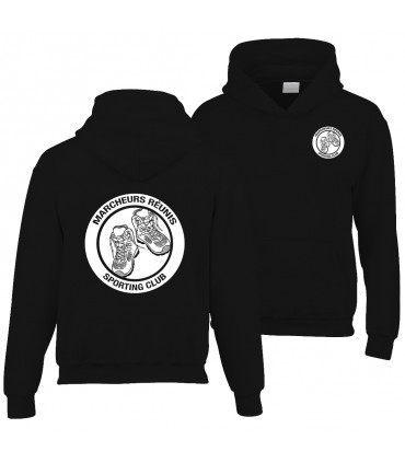 Hooded Sweatshirt Child GI185BE100B + Logos