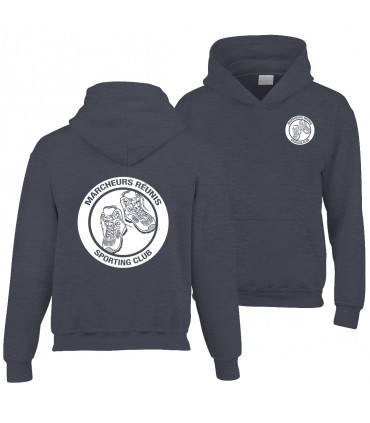 Hooded Sweatshirt Child GI185BE100B + Logos