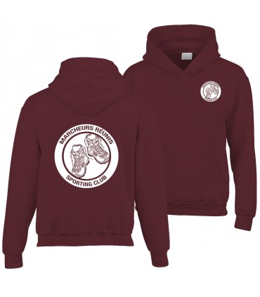 Sweatshirt à Capuche Enfant GI185BE100B + Logos