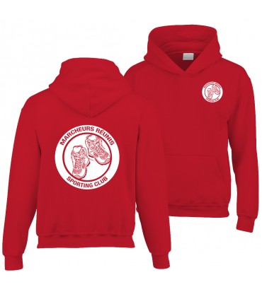 Hooded Sweatshirt Child GI185BE100B + Logos