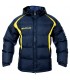 Winter Jacket Stadio Navy-Yellow Size S