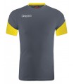 1 t-shirt Kappa grijs - geel XXL