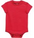 Babyromper korte mouwen rood