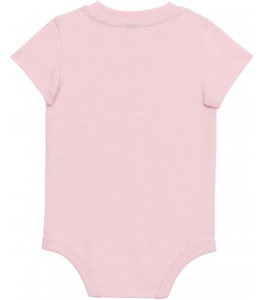 Babyromper korte mouwen roos