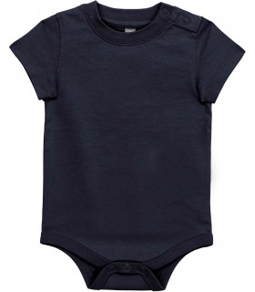Body manches courtes bébé navy