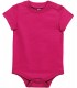 Body manches courtes bébé fushia