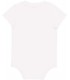 Babies' short-sleeved bodysuit white