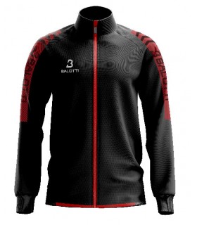Veste de training Balotti Noir - Rouge