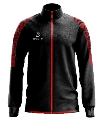 Training Jacket Balotti Jaguar Black - Red
