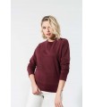 Sweat Wine Heather bio woman