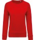 Sweat femme bio rouge