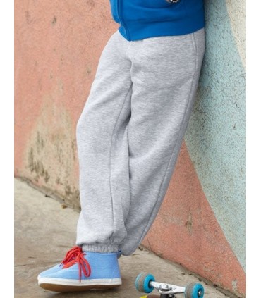 Kids' Elasticated Cuff Jogging Bottoms Navy