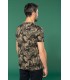 Men's short-sleeved camo t-shirt - olive