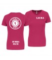 T-shirt col rond femme coach1max fushia Zumba