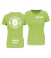T-shirt woman coach1max lime Zumba