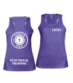 Ladies' sports vest coach1max violet FT