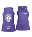 Ladies' sports vest coach1max violet Zumba
