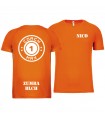 T-shirt heren coach1max orange Zumba