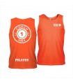Men's sports vest coach1max orange Pilates