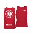 Men's sports vest coach1max red Pilates