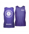 Men's sports vest coach1max violet Pilates