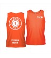 Men's sports vest coach1max orange Zumba