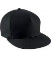 Snapback Pet - 5 Panelen - zwart