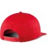 Snapback cap - 5 panels - royal bleu - red