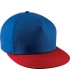 Snapback Pet - 5 Panelen - forest royal - rood