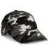 Casquette profil bas - 6 panneaux - gris camouflage