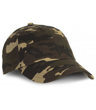 Low Profile - 6 Panels Cap khaki camouflage