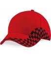 Grand Prix Cap - rood zwart