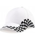 Grand Prix Cap - wit zwart