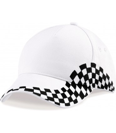 Grand Prix Cap - white black