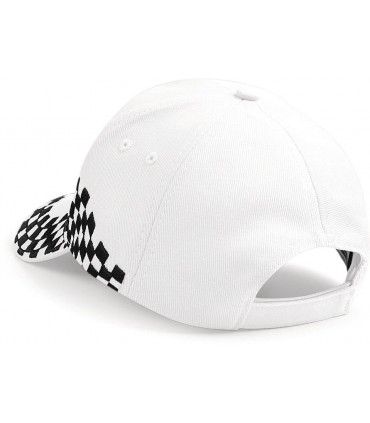 Grand Prix Cap - wit zwart