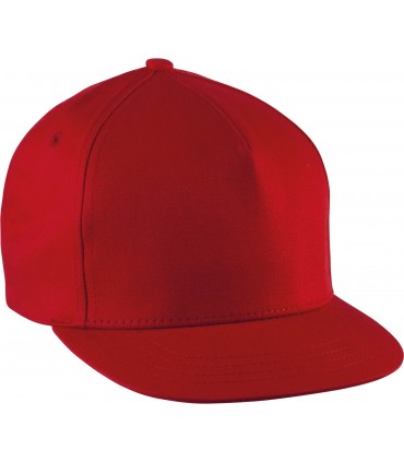 Kids' snapback cap - red