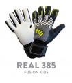 Goalkeeper gloves Real 385 Fusion Kids