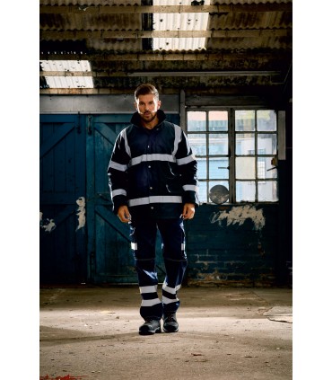 Hi-Vis Security Jacket black