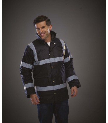 Hi-Vis Security Jacket black