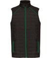 Bodywarmer DayToDay bi-matière noir / vert