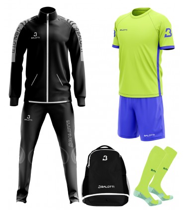 Pack Jaguar Balotti - Fluo Geel Blauw