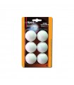 6 balles de tennis de table Enebe sport blanches