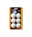 Blister 6 ping pong balls Enebe sport White