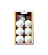 Blister 6 ping pong balls Enebe match White