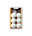 6 balles de tennis de table Enebe match blanches