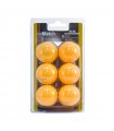 6 balles de tennis de table Enebe match oranges